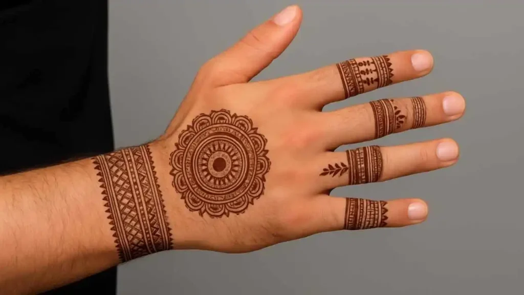  mehndi designs for male