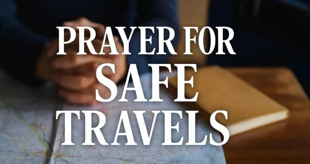 prayer for safe travels