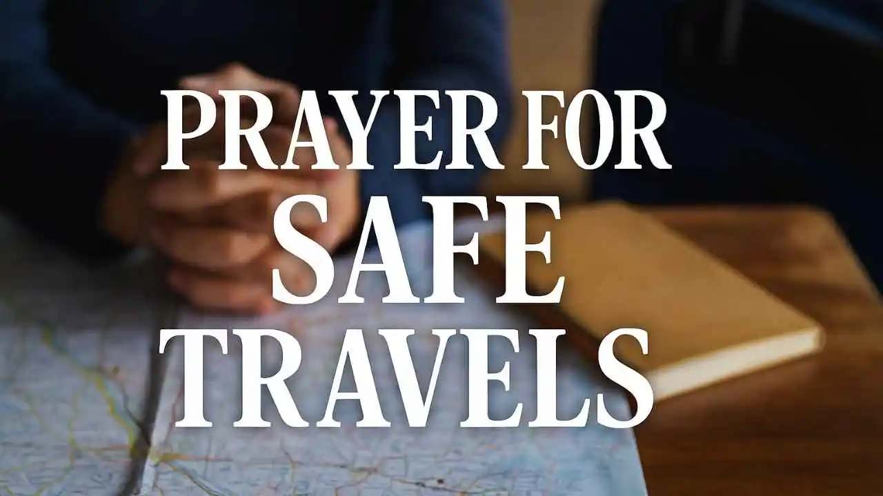 prayer for safe travels