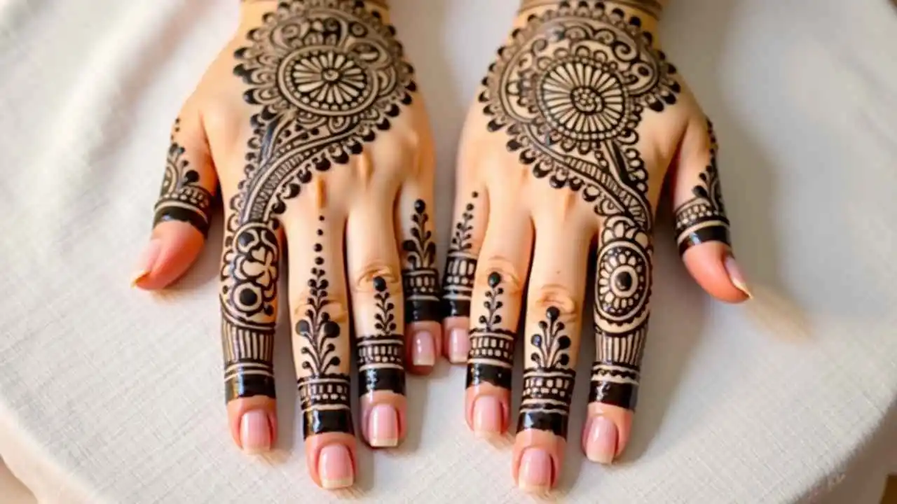 how to make mehndi design