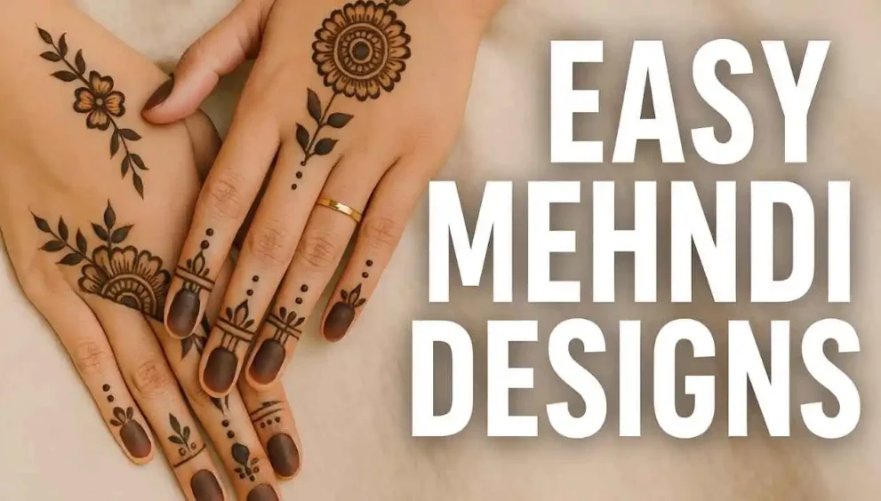 Easy Mehndi Designs
