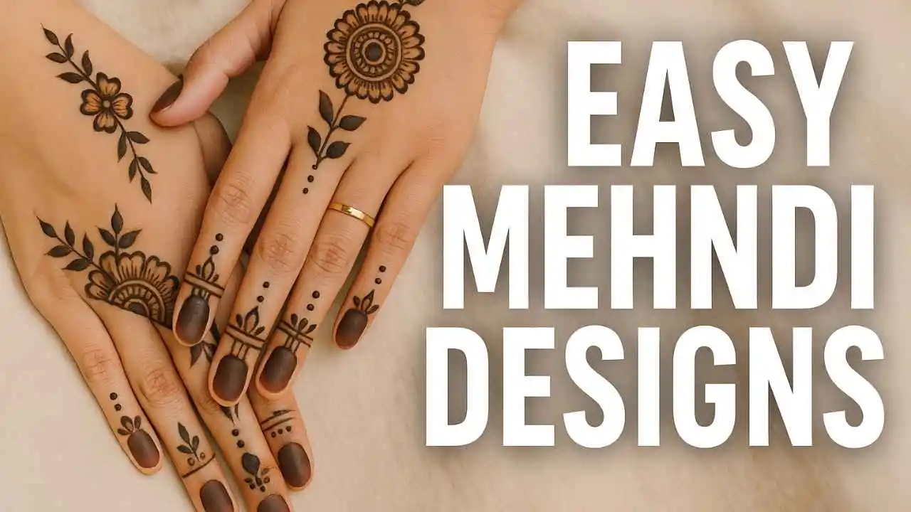 Easy Mehndi Designs